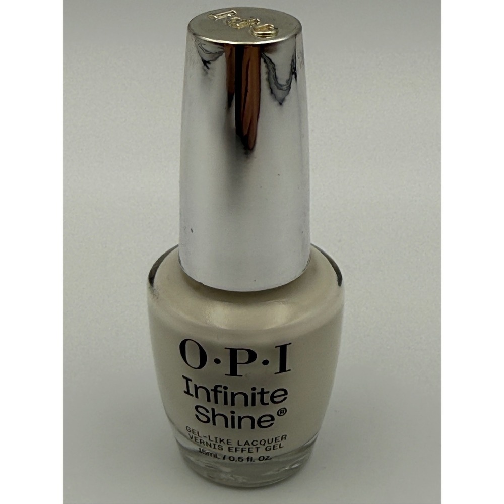 OPI Infinite Shine Gel-Like Lacquer Funny Bunny Soft White Nail Polish 0.5oz‎